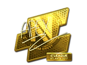 Sticker | apEX (Gold) | Atlanta 2017 image
