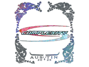 Sticker | Complexity Gaming (Holo) | Austin 2025 image