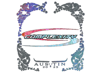 Sticker | Complexity Gaming (Holo) | Austin 2025 image