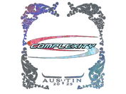 Sticker | Complexity Gaming (Holo) | Austin 2025 image