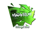 Sticker | markeloff (Foil) | Cologne 2016 image