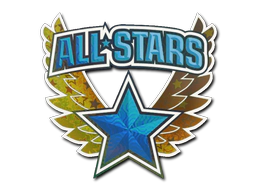 Sticker | All-Stars Blue (Holo) image
