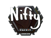 Sticker | Nifty | London 2018 image