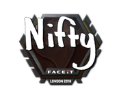 Sticker | Nifty | London 2018 image