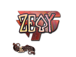 Sticker | zevy (Holo) | Paris 2023 image