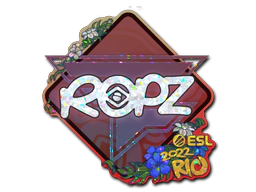 Sticker | ropz (Glitter) | Rio 2022 image