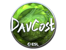 Sticker | DavCost (Foil) | Katowice 2019 image