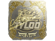 Sticker | Attacker (Gold) | Austin 2025 image