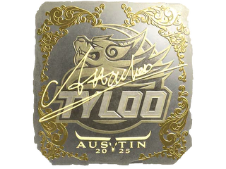 Sticker | Attacker (Gold) | Austin 2025