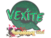Sticker | vexite (Glitter) | Shanghai 2024 image
