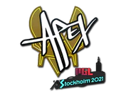 Sticker | apEX | Stockholm 2021 image