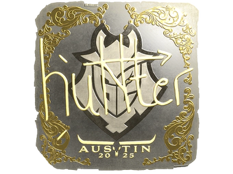 Sticker | huNter- (Gold) | Austin 2025 image