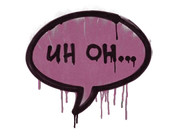 Sealed Graffiti | Uh Oh (Princess Pink) image