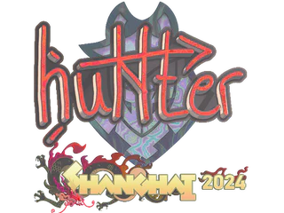 Sticker | huNter- (Holo) | Shanghai 2024