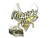 Sticker | Magisk (Gold, Champion) | Paris 2023 image