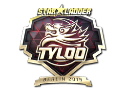 Sticker | Tyloo (Gold) | Berlin 2019 image
