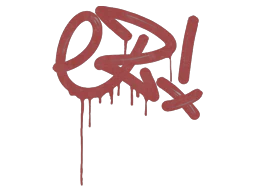 Sealed Graffiti | Little EZ (Blood Red)