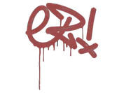 Sealed Graffiti | Little EZ (Blood Red) image