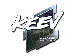 Sticker | keev (Foil) | Boston 2018 image