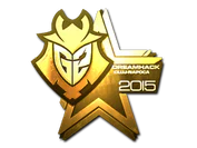 Sticker | G2 Esports (Gold) | Cluj-Napoca 2015 image