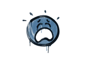 Sealed Graffiti | QQ (Monarch Blue) image