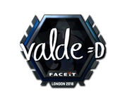 Sticker | v4lde (Foil) | London 2018 image
