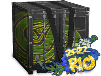 Rio 2022 Storage Unit with Glitter Stickers image