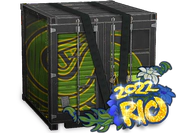 Rio 2022 Storage Unit with Glitter Stickers image