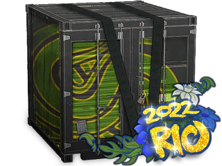 Rio 2022 Storage Unit with Glitter Stickers