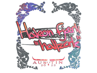 Sticker | hallzerk (Holo) | Austin 2025 image