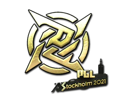 Sticker | Ninjas in Pyjamas (Gold) | Stockholm 2021 image