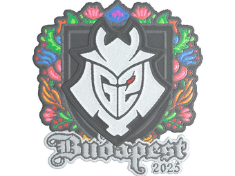 Sticker | G2 esports (Embroidered) | Budapest 2025 image