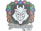 Sticker | G2 esports (Embroidered) | Budapest 2025 image