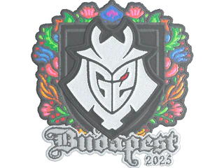Sticker | G2 esports (Embroidered) | Budapest 2025