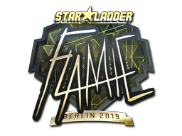 Sticker | flamie (Gold) | Berlin 2019 image