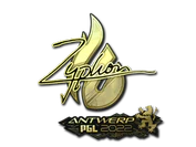 Sticker | Zyphon (Gold) | Antwerp 2022 image
