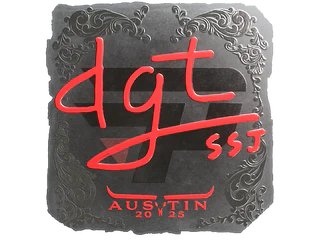 Sticker | dgt (Foil) | Austin 2025