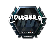 Sticker | coldzera (Foil) | London 2018 image
