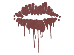 Sealed Graffiti | Kiss (Brick Red)