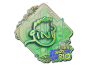 Sticker | VINI (Holo) | Rio 2022 image
