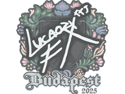 Sticker | Lucaozy | Budapest 2025 image