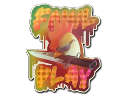 Sticker | Fowl Play (Holo) image