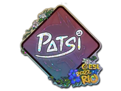 Sticker | Patsi (Glitter) | Rio 2022 image