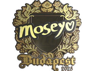 Sticker | Moseyuh (Gold) | Budapest 2025