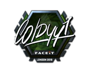 Sticker | COLDYY1 (Foil) | London 2018 image