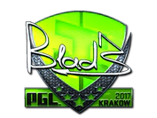 Sticker | B1ad3 (Foil) | Krakow 2017 image