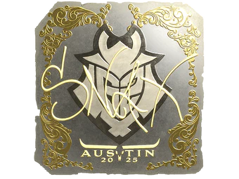 Sticker | Snax (Gold) | Austin 2025 image