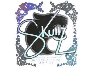 Sticker | skullz (Holo) | Austin 2025