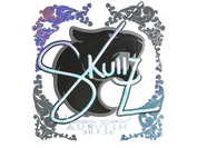 Sticker | skullz (Holo) | Austin 2025 image