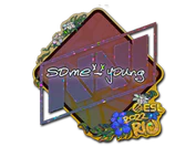 Sticker | sdy (Glitter) | Rio 2022 image